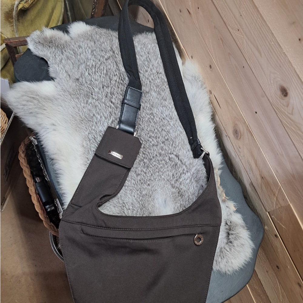 Nine West Dark Brown Crossbody Bag